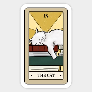 Bookish Tarot - The Cat Sticker